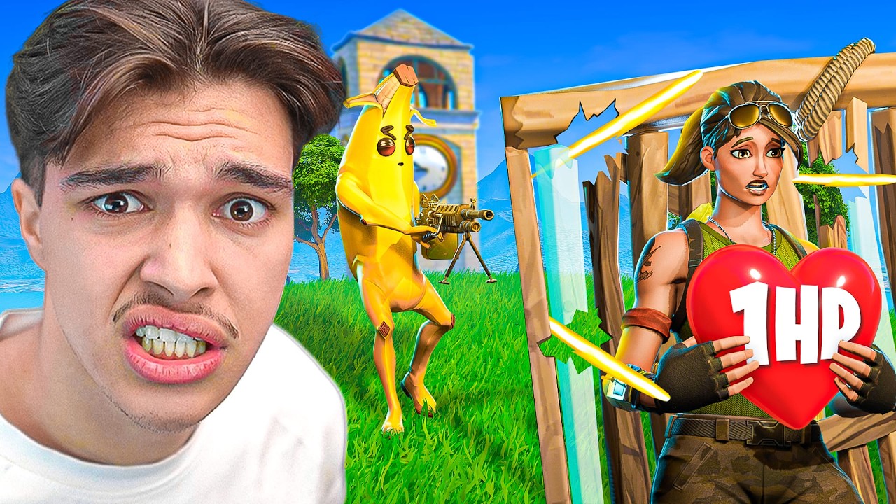 Can you win with only 1 HP in Fortnite?