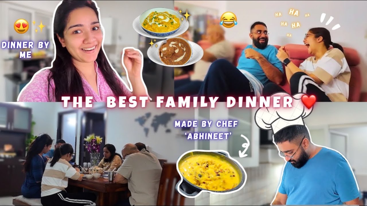First Time Cooking With My Husband & Father-in-Law! | Family Dinner😍🥗