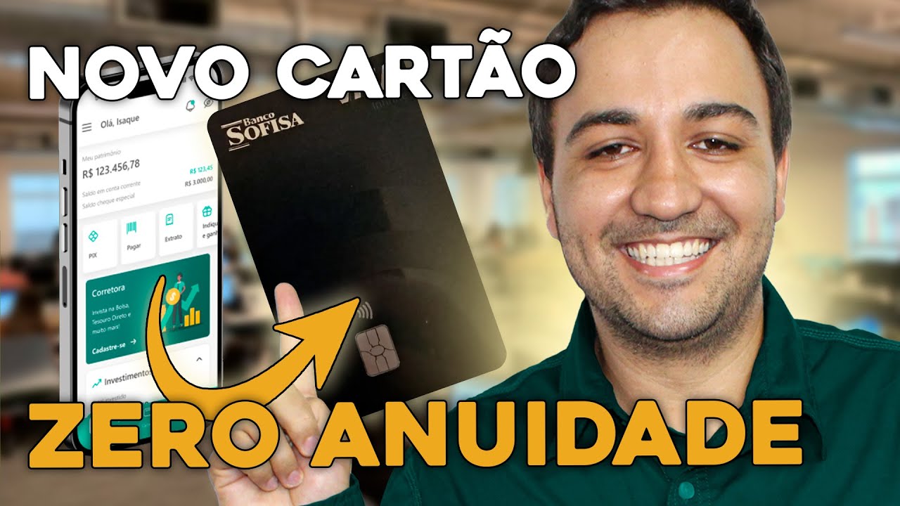 LANÇAMENTO, NOVO CARTÃO VISA INFINITE ZERO ANUIDADE SOFISA DIRETO.
