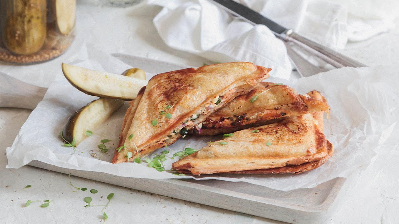 Smoked Trout Jaffle - Goodman Fielder Food Service.