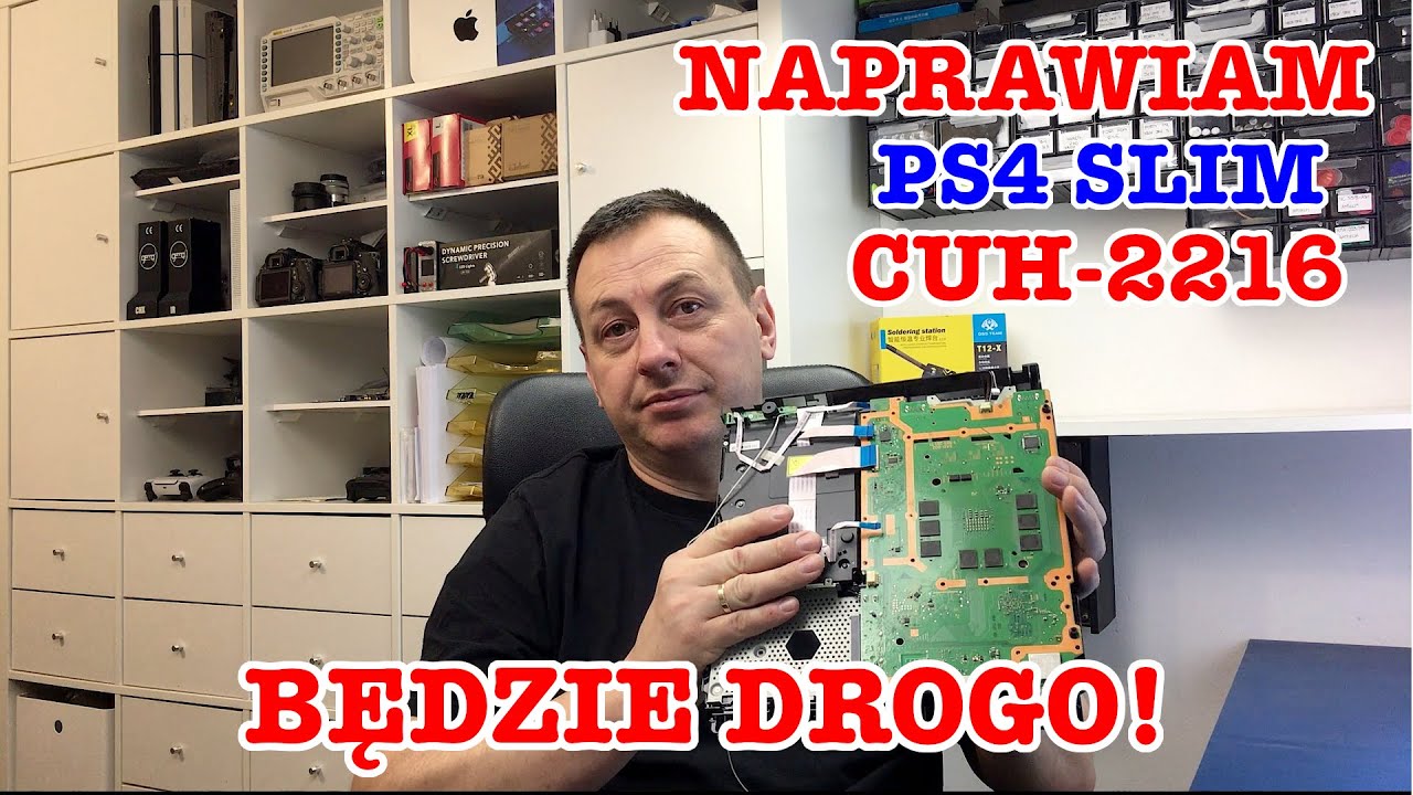 #ps4 uszkodzony most w #playstation - ogarniamy pod termowizją CXD90042