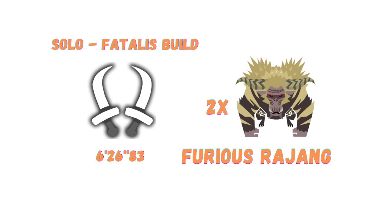 Mighty Muscle Monkey Madness - 2x Furious Rajang | Dual Blades Solo