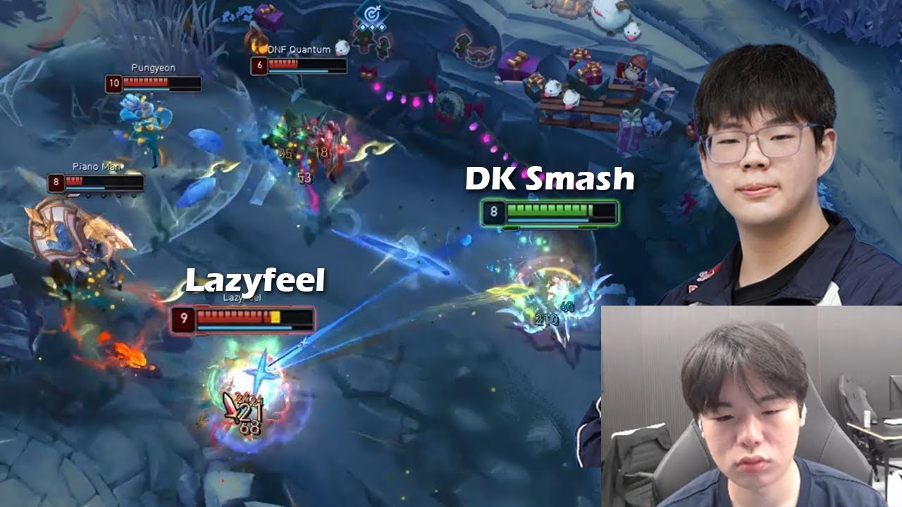 DK Smash Stream vs Lazyfeel - Korea vs Vietnam - Ashe vs Ezreal