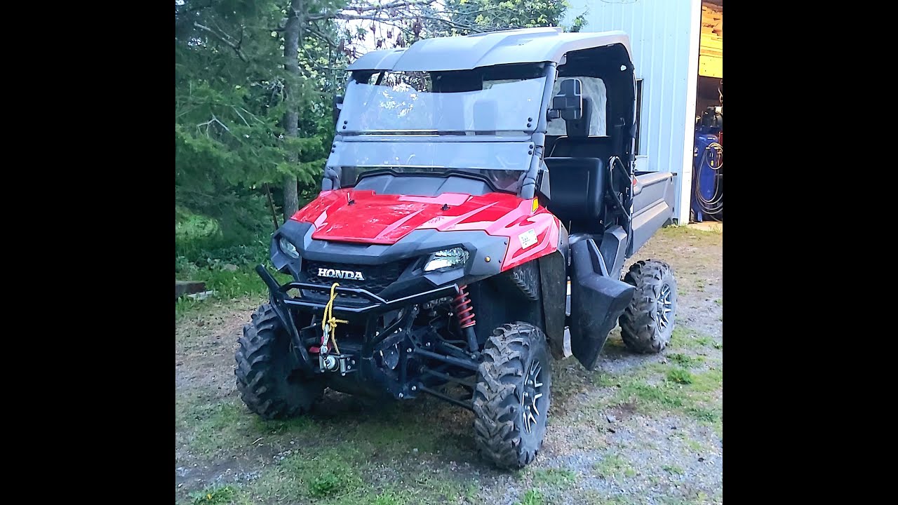 Installing turn signals and a horn on our Honda Pioneer