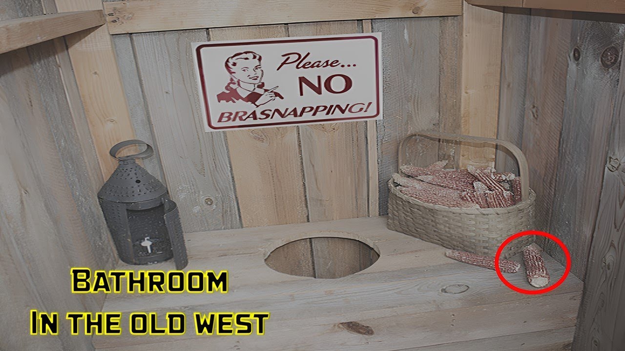 What Were Bathrooms Actually Like In The OLD Wild West?