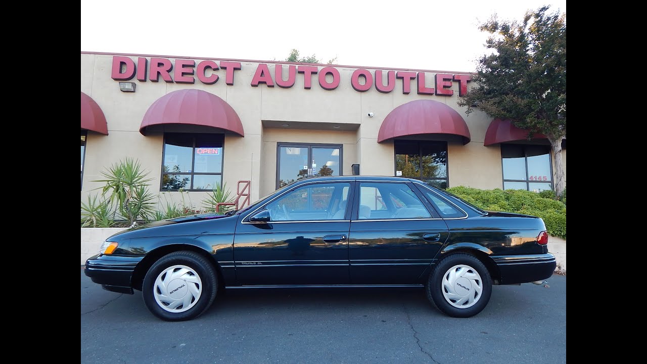 Подробный видеообзор Ford Taurus GL 1995 года!