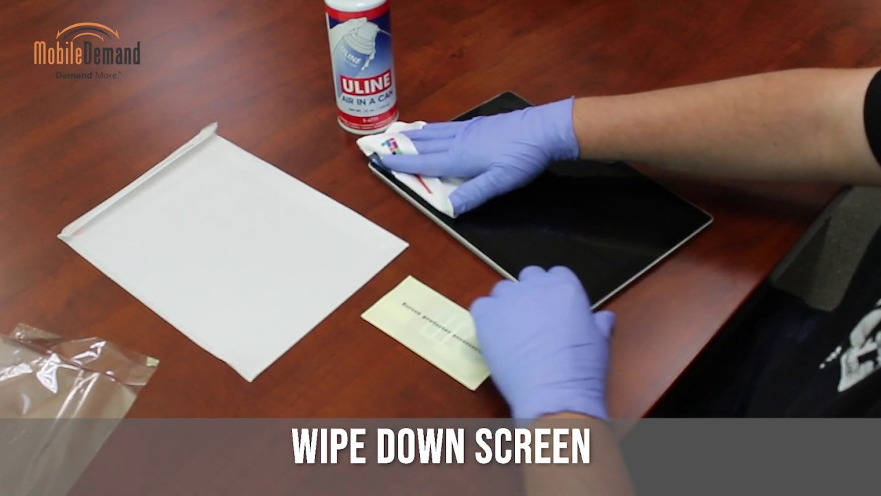 Screen Protector Installation