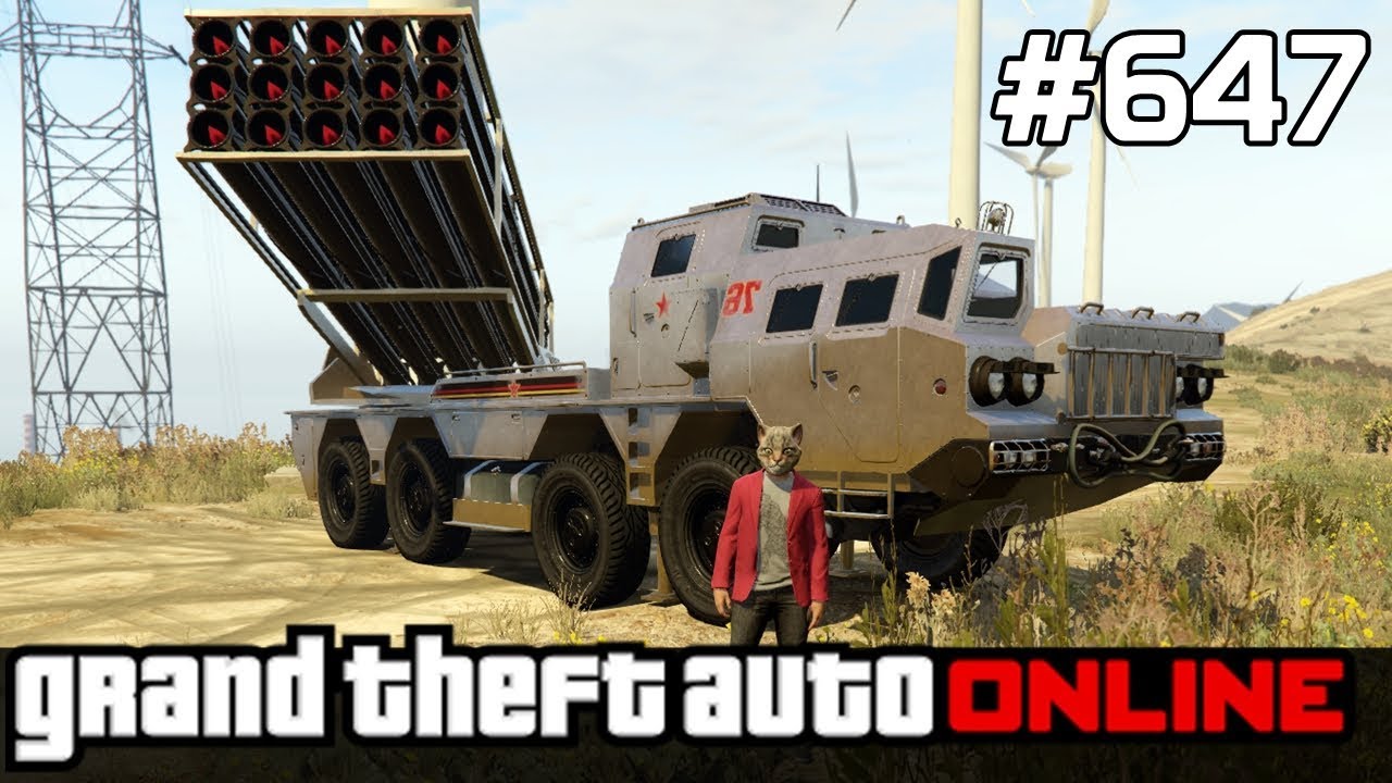 GTA 5 PC Online Po Polsku [#647] GIGANTYCZNA Wyrzutnia Rakiet /z Bertbert