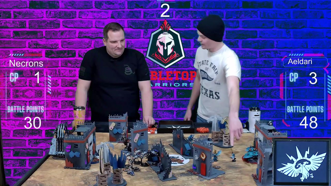 Aeldari vs Necrons - Warhammer 40k 10th Edition Battle Report - Final LVO PREP #warhammer40k