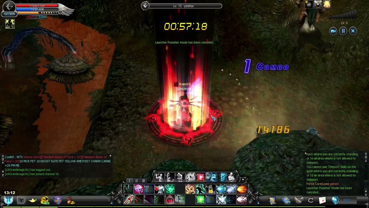 COEU# LiD | D3viL4rcher level 200 FA