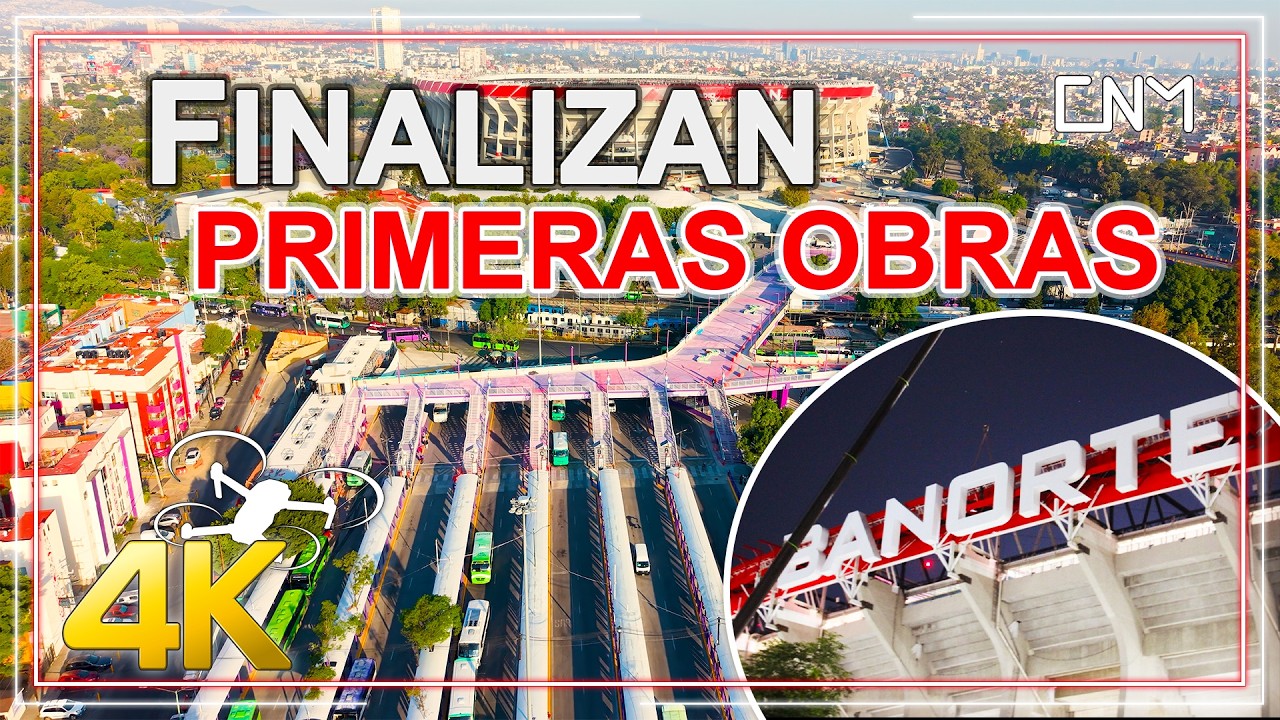 &Uacute;ltimos trabajos, Estadio Azteca-CETRAM Huipulco para el mundial de f&uacute;tbol 2026