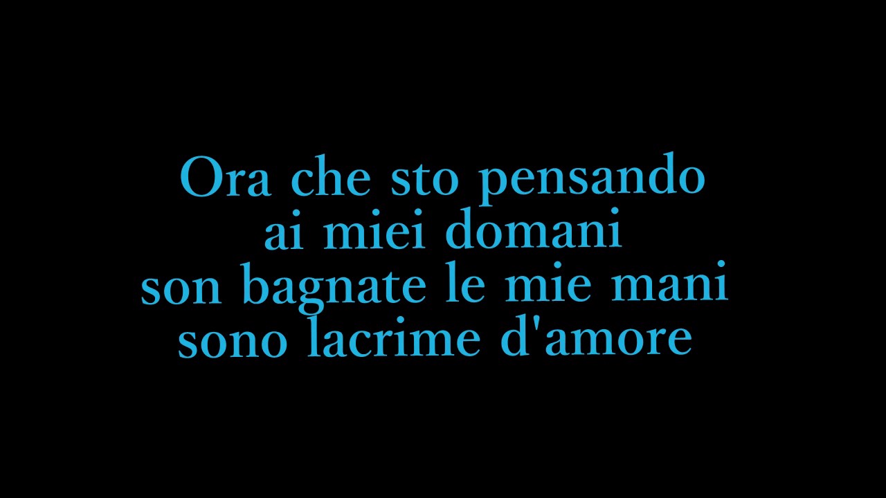 Don Backy - Canzone (con testo)