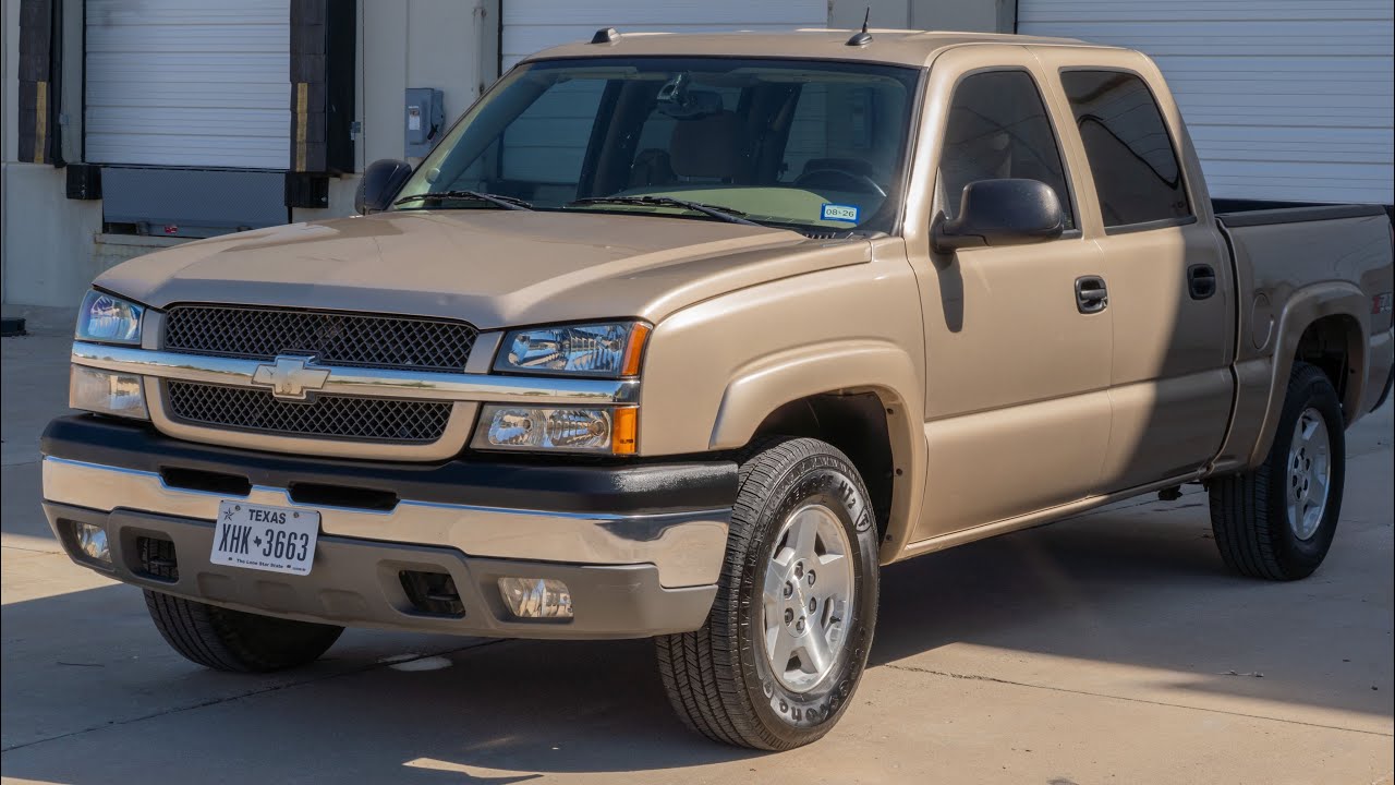 ПРОДАНО! Chevrolet Silverado Crew Cab Z71 2004 года выпуска, пробег всего 94 000 миль.