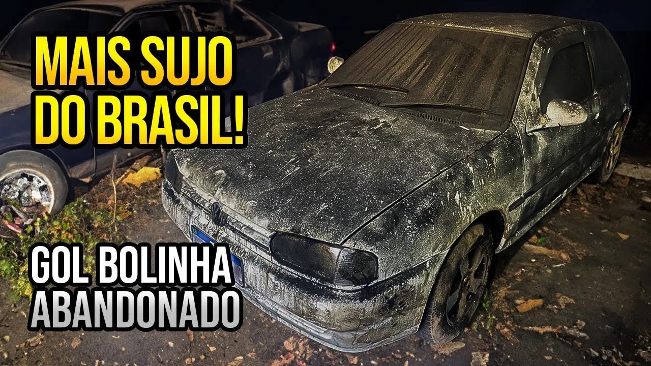 O GOL MAIS SUJO DO BRASIL! PRIMEIRA LAVAGEM EM ANOS! 🤩