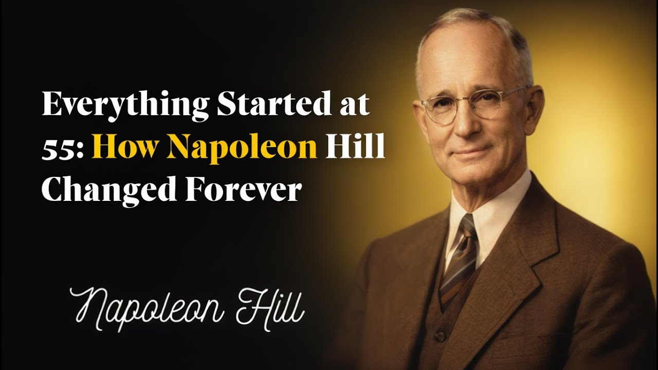 Everything Started at 55: How Napoleon Hill Changed Forever (His Greatest Comeback)