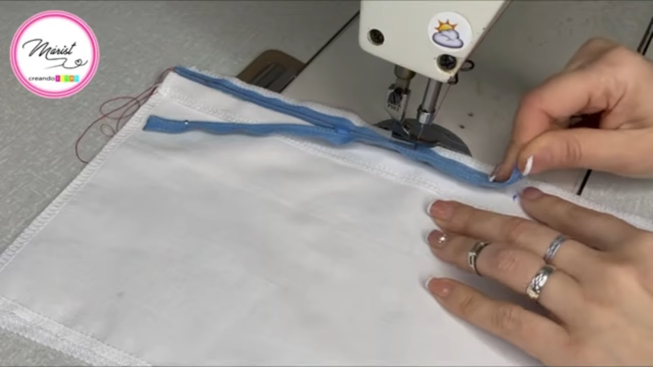 #32 COSE UNA CREMALLERA PASO A PASO/ FÁCIL