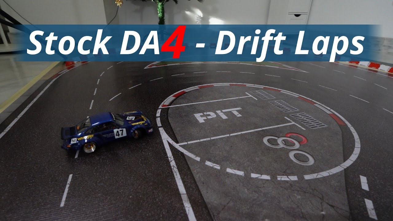 Stock Drift Art 4 (DA4) - Drift Laps (RC RWD Drifting)
