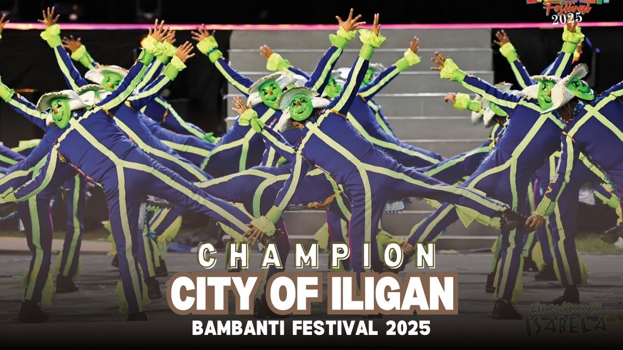 CITY OF ILAGAN: Overall Champion at Bambanti Festival 2025