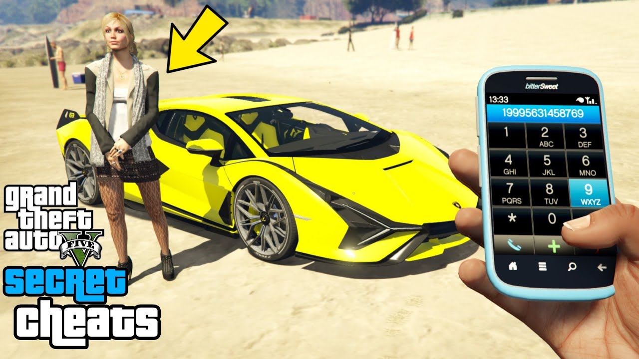 GTA 5 - Secret Phone Cheats! (PC, PS4, PS3 & Xbox One)