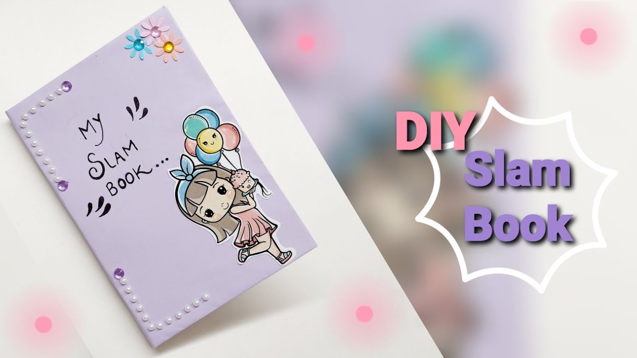 HOW to Make Slam Book For School / Slam Book Diy / School Slam Book / Diy Autograph Book / #8