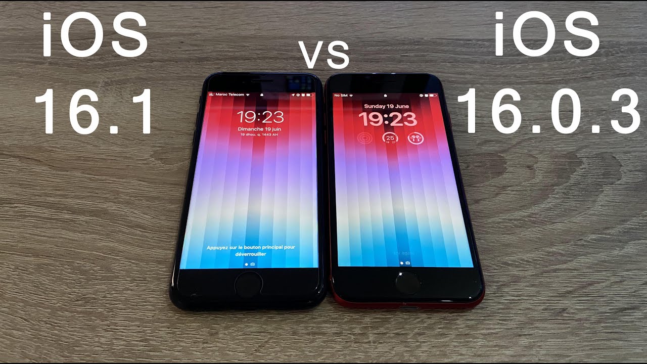 iPhone 8  | iOS 16.1 VS iOS 16.0.3 | BENCHMARK