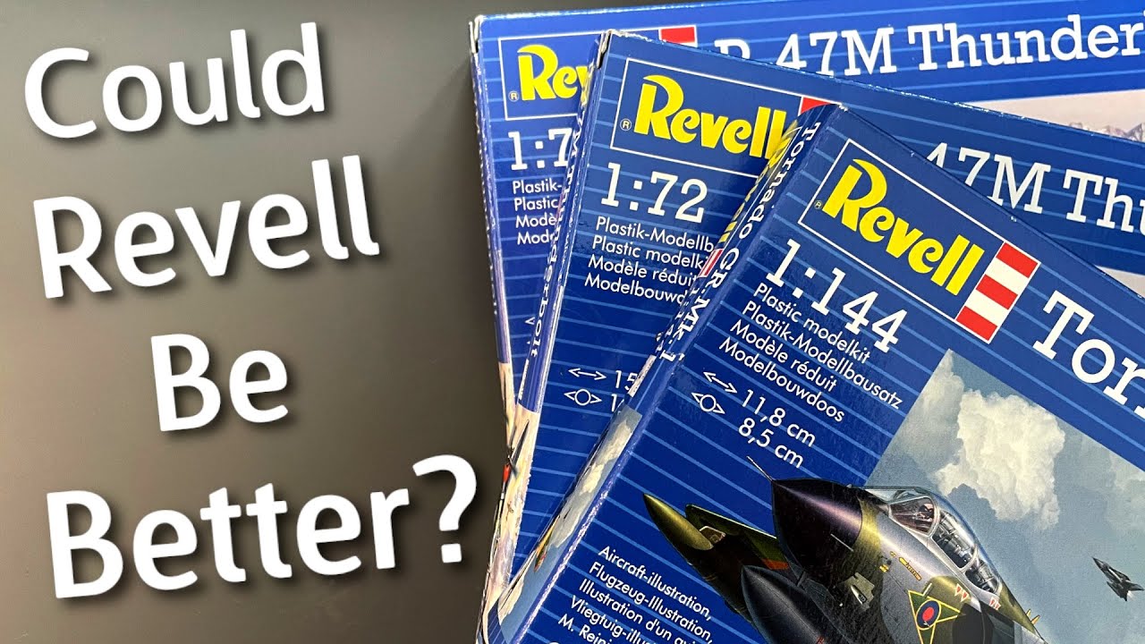 What Does Revell Do Right, & How Could They Improve? My Thoughts On Revell Plastic Model Kits