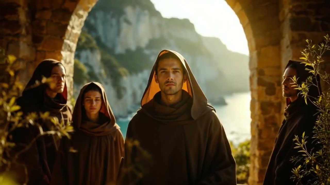 Gentle Holy Silence of the Midnight Air | Gregorian Chants for Restful Sleep ✝️