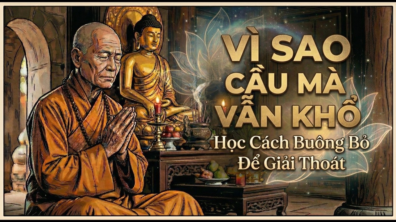 Vì sao cầu mà vẫn khổ? | Hiểu đúng Phật pháp để tìm sự bình an.