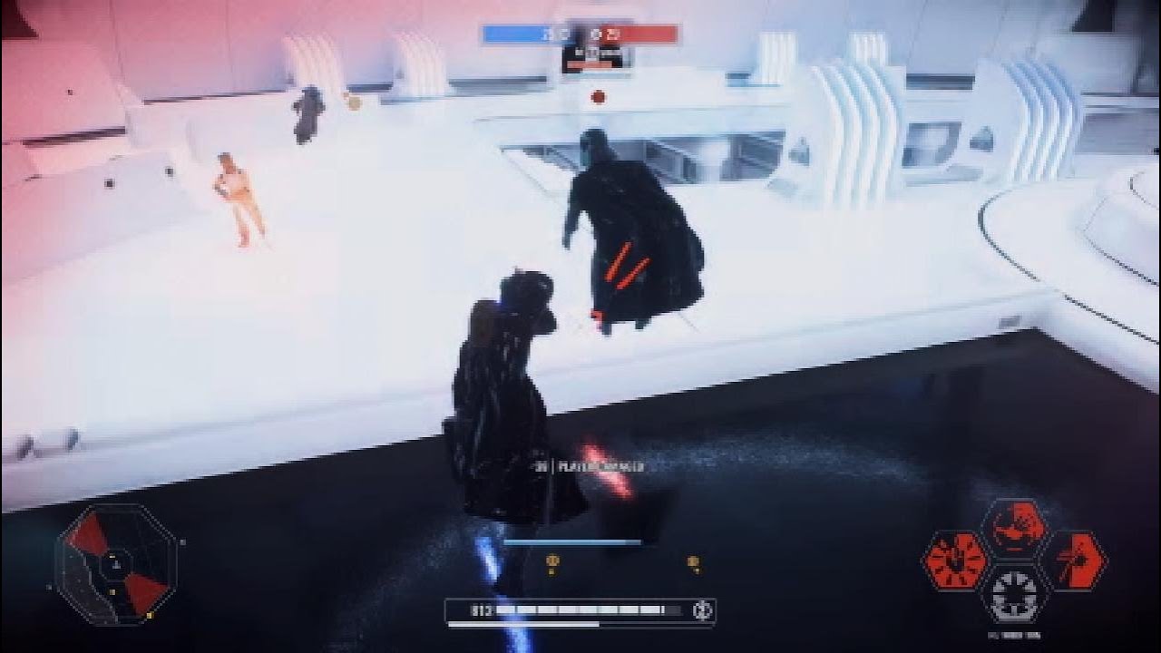 Somewhat destroying people as ANAKIN