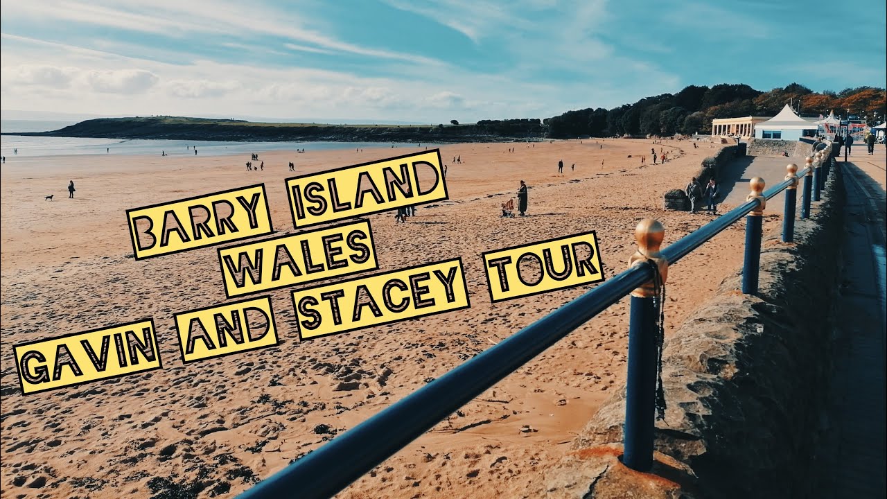 BARRY ISLAND WALES, Gavin and Stacey tour. Vale of Glamorgan 4k gopro hero 9