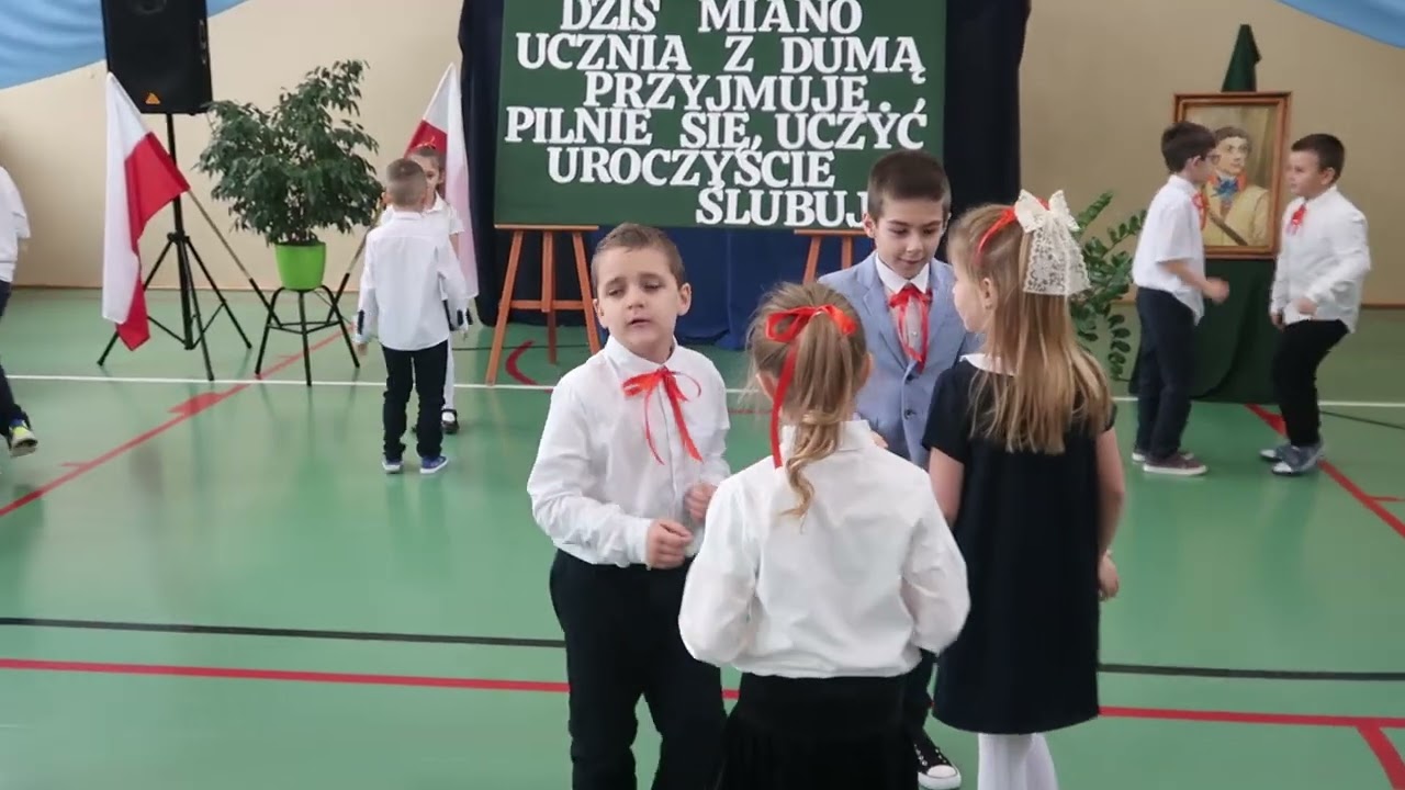Ślubowanie pierwszoklasistów - październik 2025 r.