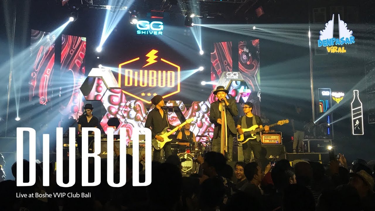 DIUBUD Band Live Konser Perdana at Boshe VVIP Club Bali