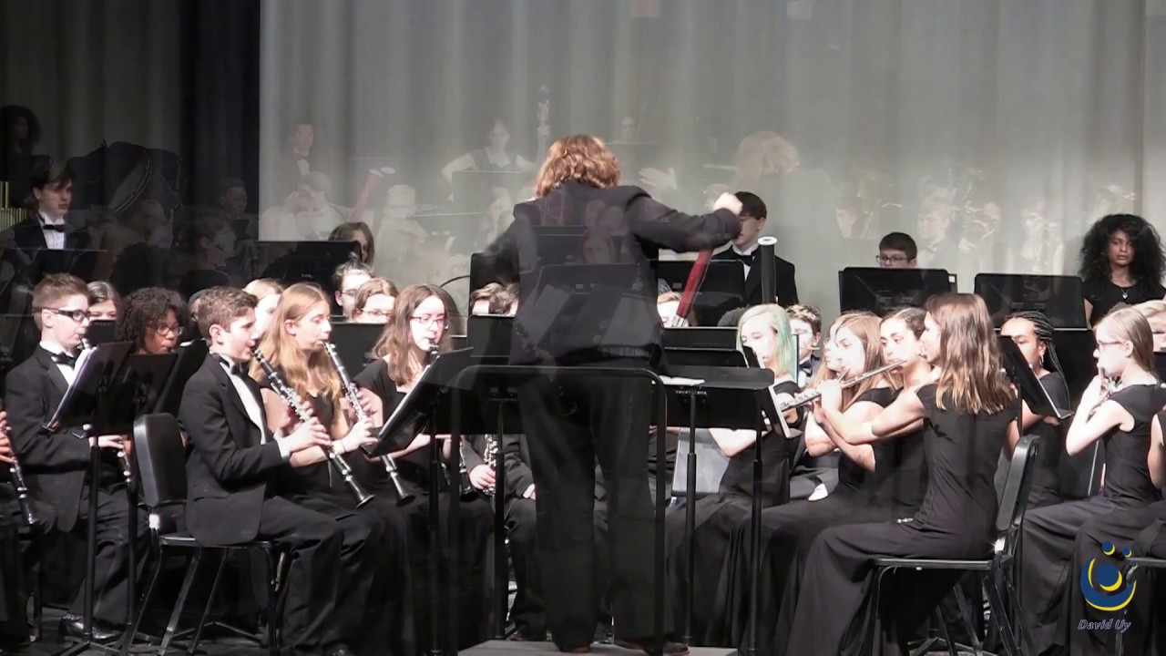 Ligon Magnet Middle School Wind Ensemble performs Simple Gifts: Four Shaker Songs on 3/19/2019