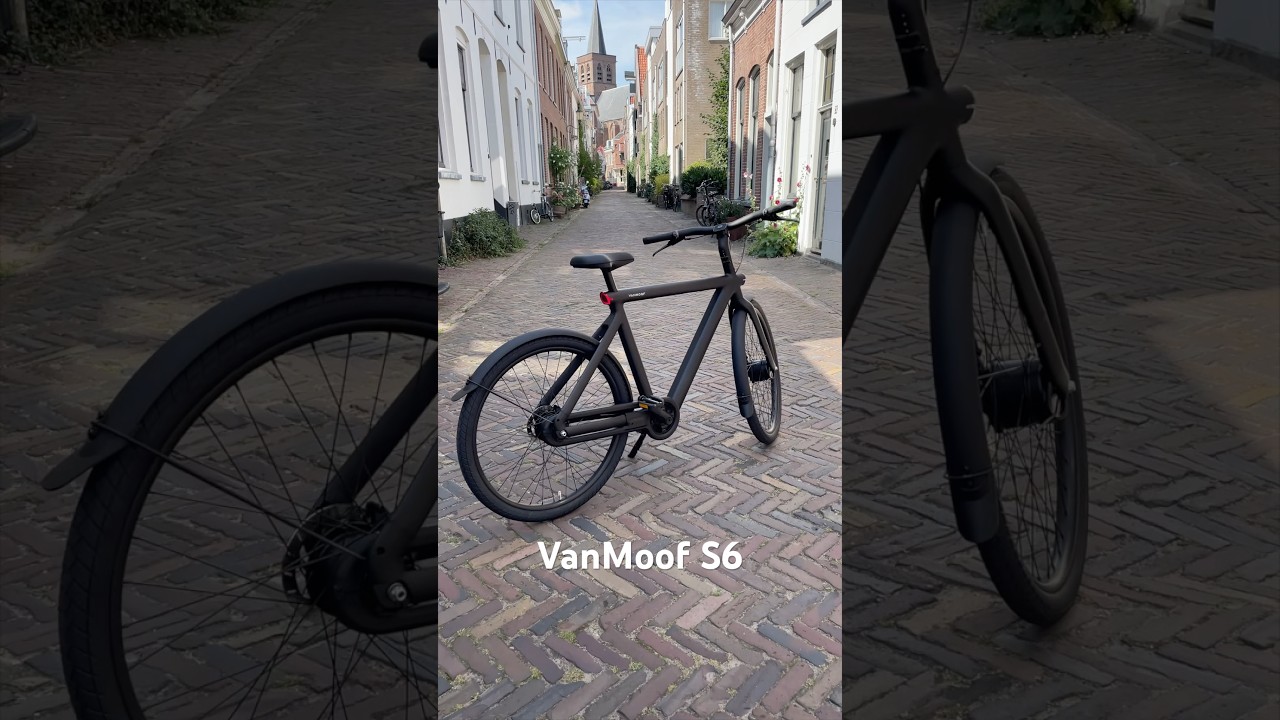 Klinkt goed h&egrave;, de nieuwe VanMoof S6.