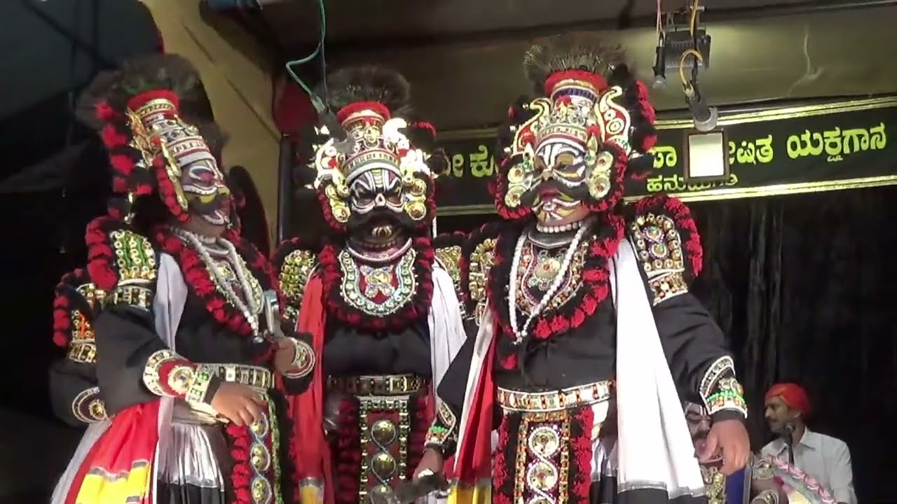 Yakshagana -- Agrapooje - 1 - Kannadikatte - Puttige - Savanoor - Edneer