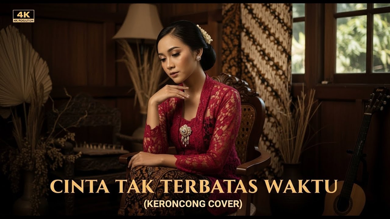 CINTA TAK TERBATAS WAKTU – Anie Carera (Keroncong Cover) | Romantis Abadi By Echo Nada AI