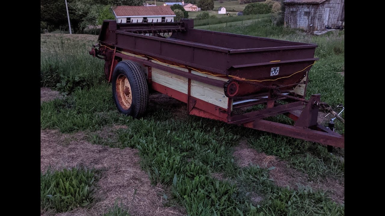 Manure spreader rebuild