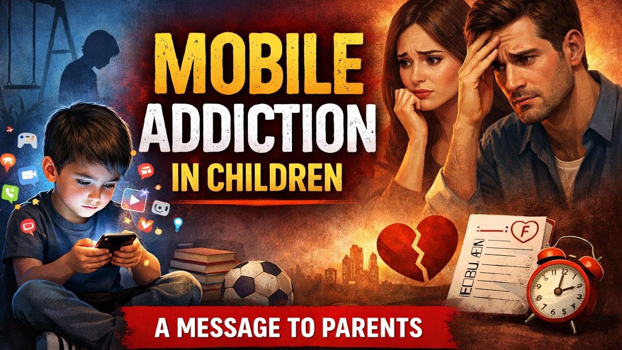 बच्चों को मोबाइल से कैसे दूर रखें ? Kids Mobile Phone Addiction |