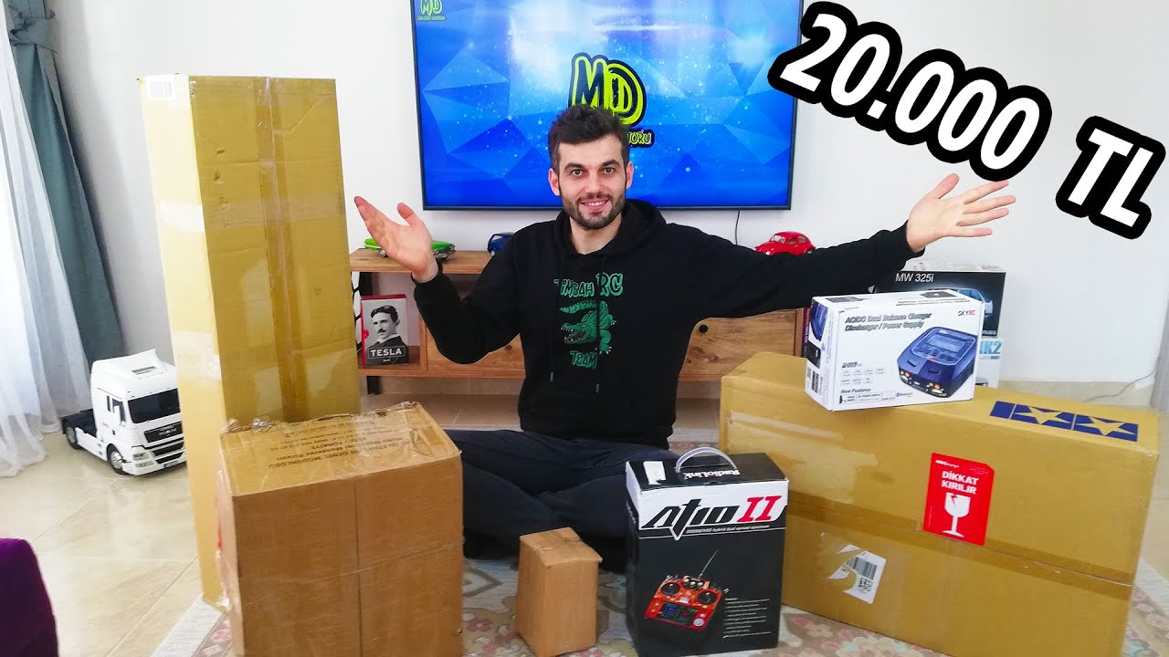 ABARTTIM! 20.000 TL Uzaktan Kumandalı Tır Topladım! | Toplu Paket Açılışı!