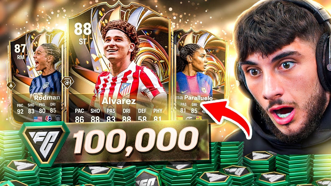 Я потратил 100 000 очков FC на обновление рейтингов!
