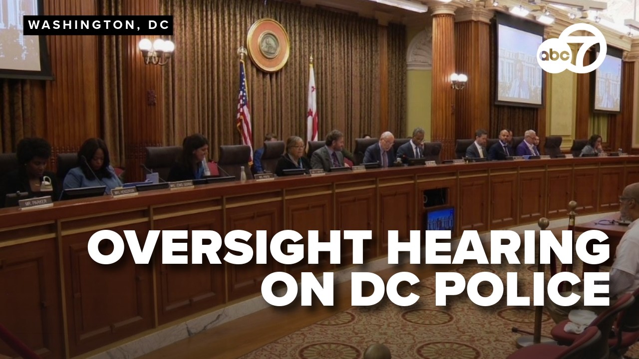 DC Council committee holds oversight hearing on MPD