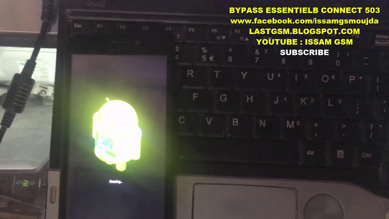 ESSENTIELB CONNECT 503 BYPASS FRP REMOVE GOOGLE ACCOUNT 2016