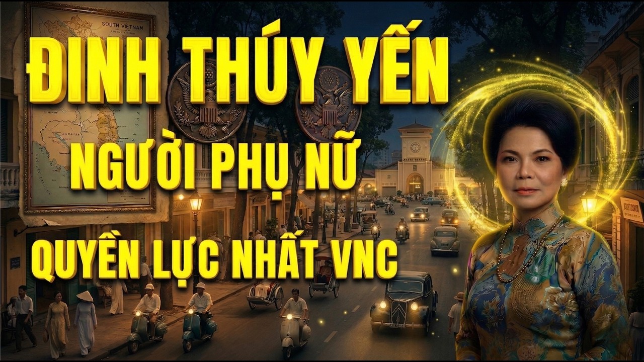 TIỂU SỬ - ĐINH THÚY YẾN - Phu Nhân Thủ Tướng Trần Thiện Khiêm l Chuyện Đêm Khuya
