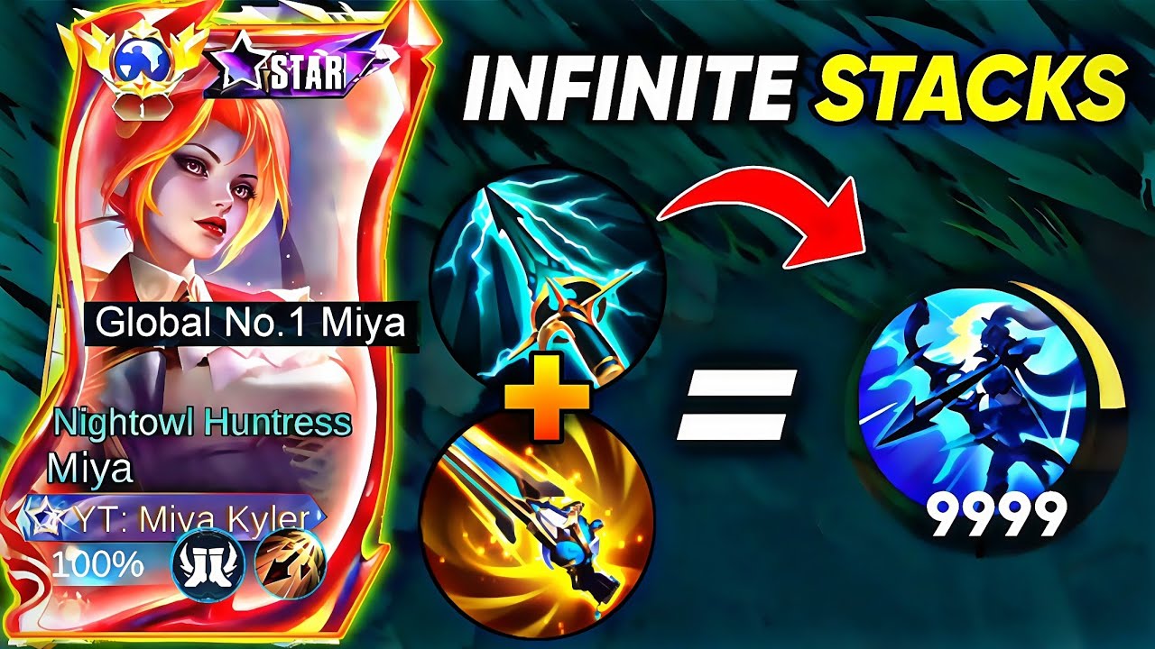 GOODBYE RUBY META!!😱 THIS NEW MIYA WILL MAKE RUBY USELESS IN LATE GAME!! (must try) - MLBB🔥