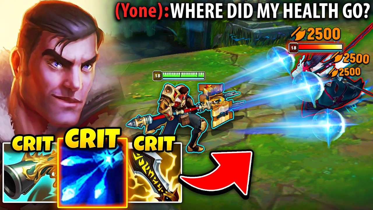 I CREATED THE STRONGEST JAYCE BUILD OF ALL-TIME! (TRIPLE SHOT CRIT)