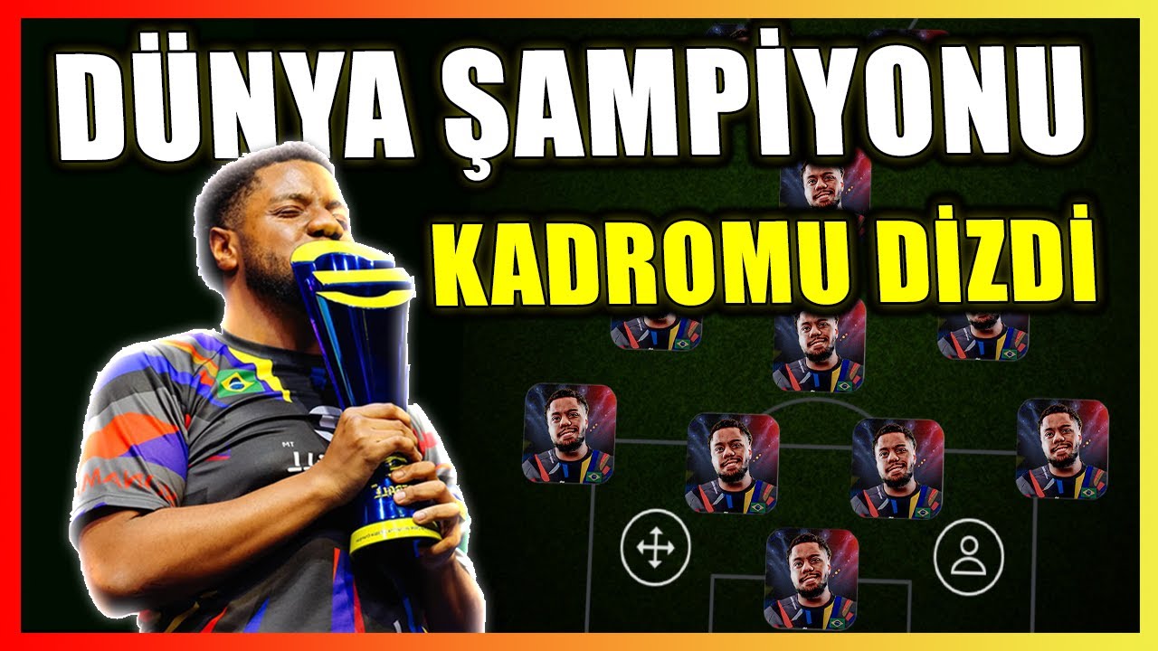DÜNYA ŞAMPİYONU RENTAO İLK 11 KADROMU KURDU! 🔥 EFOOTBALL 2025 MOBİLE
