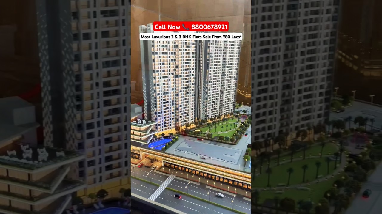 Luxurious & Spacious 2 & 3 BHK Flats in Dombivli for Sale | Regency Luxuria Dombivli | Call Now Book