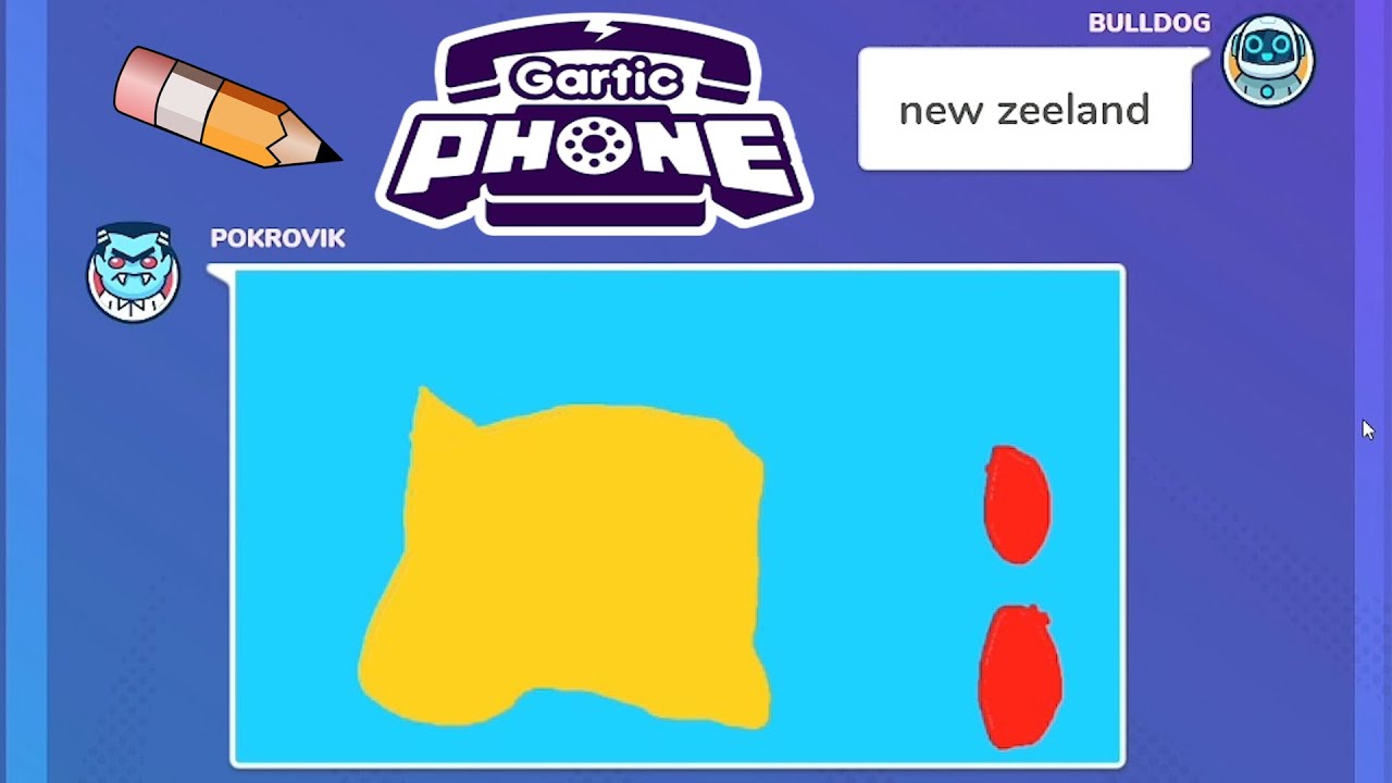 Bulldog Forgets His Own Rules | Gartic Phone
