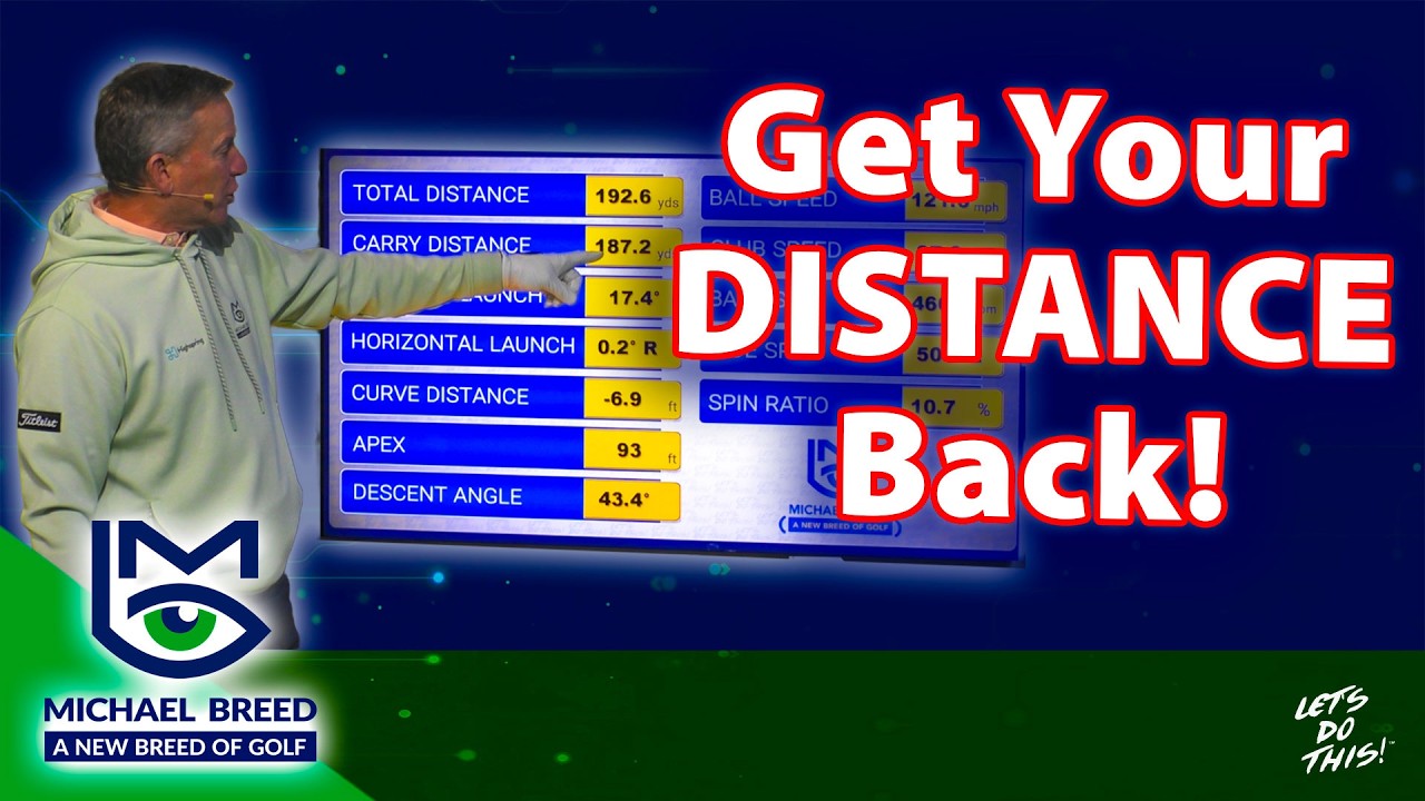 Losing Distance? Watch THIS… with Michael Breed... with Michael Breed