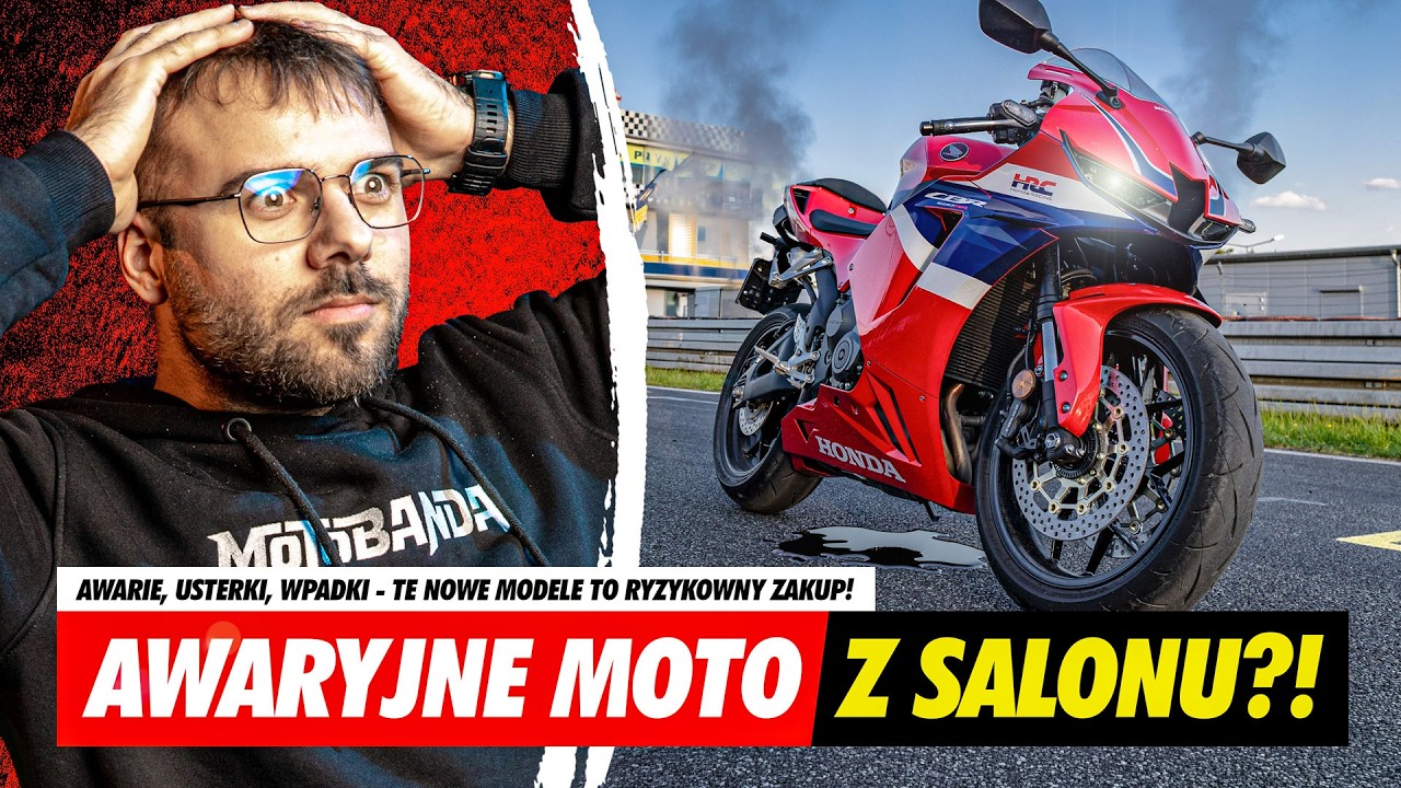 Honda zaliczyła wtopę!? Nie ona jedna... - AWARIE nowych motocykli.